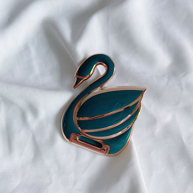 Swan Pattern Phone Case Bracket