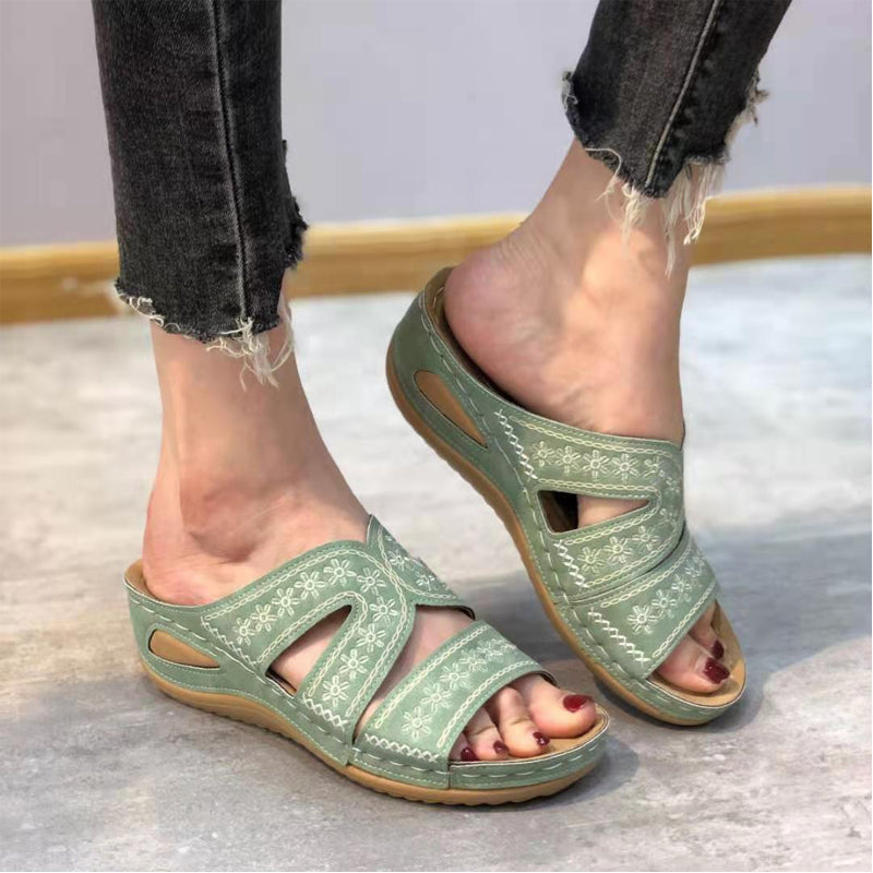 Premium Thick Platform Large Size Slipper Sandals