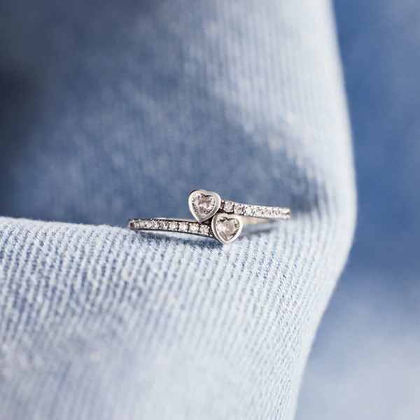 TWO HEART RING