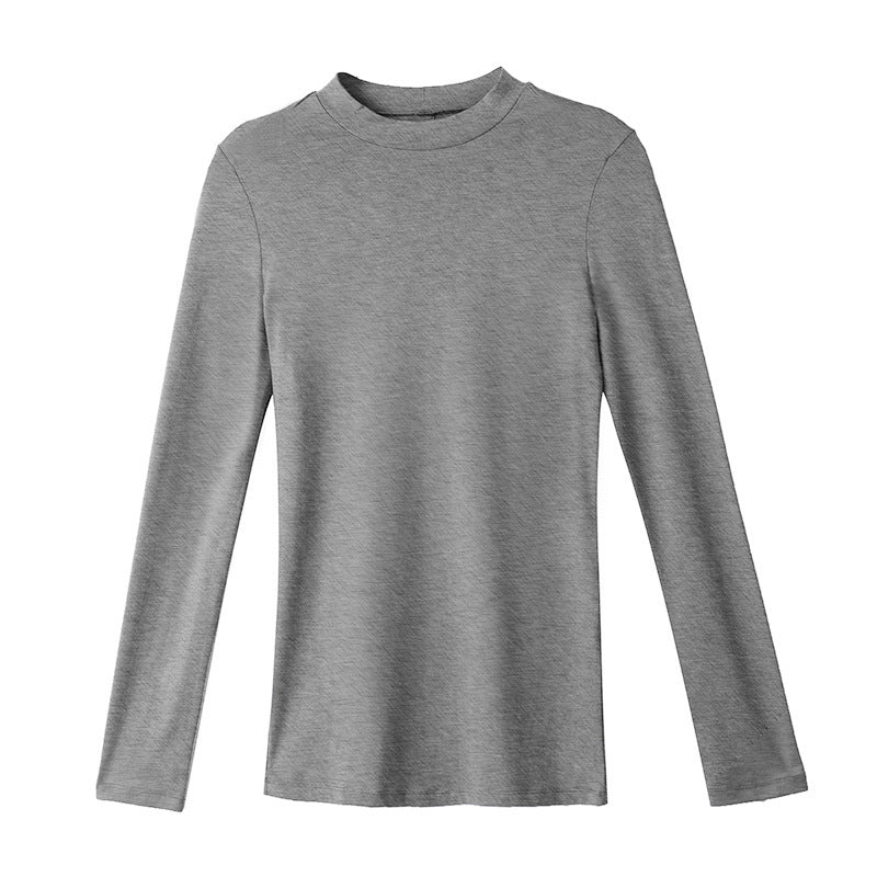 Women's Slim Fit Turtleneck Long Sleeve