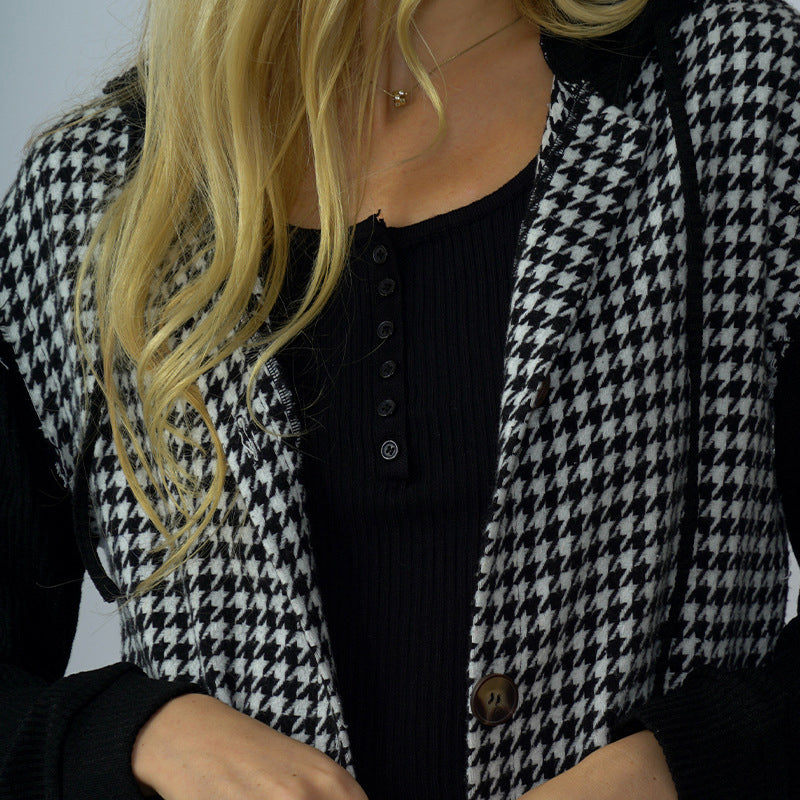 Single Breasted Long Sleeve Jacket