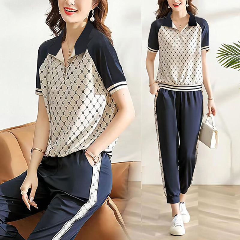 Plus Size Sports Suit