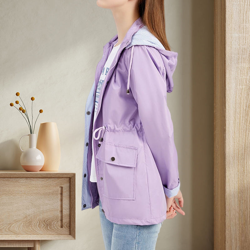 Waist Trench Coat