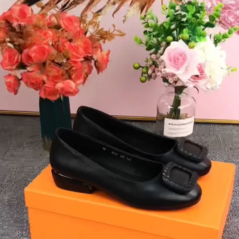 Pump Round Toe Beanie Shoes