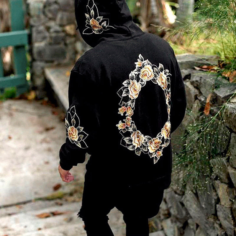 Floral Print Sweatshirt
