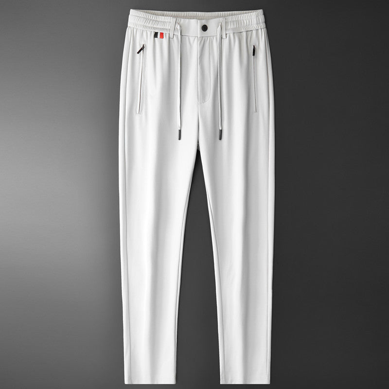 MEN'S STRAIGHT ANTI-WRINKLE CASUAL PANTS