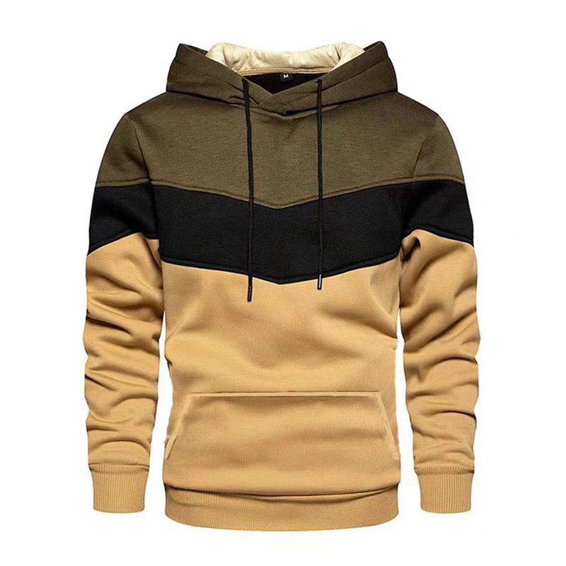 Hooded Colorblock Sweatshirt