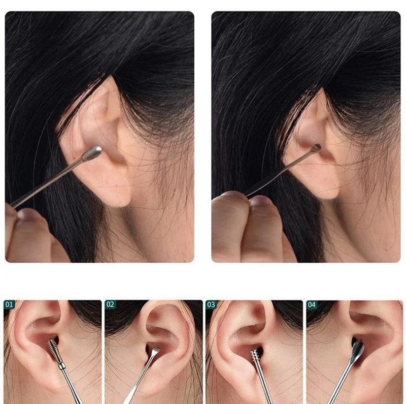 Stainless Steel Ear Picking Tool Set