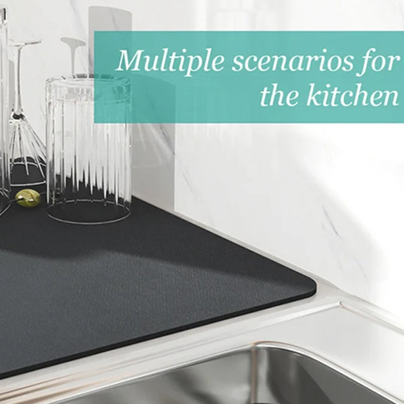 Kitchen Super Absorbent Draining Mat