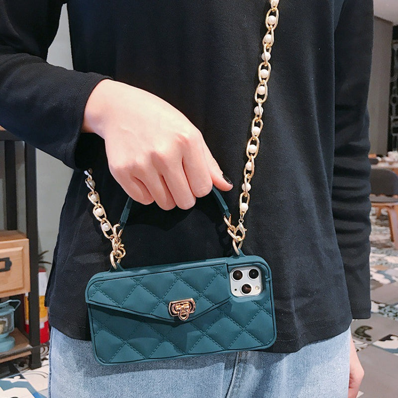 Crossbody Coin Purse Phone Silicone Case