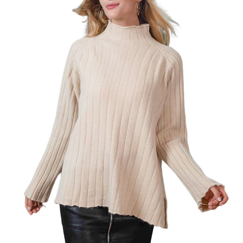 Half Turtleneck Knit Sweater