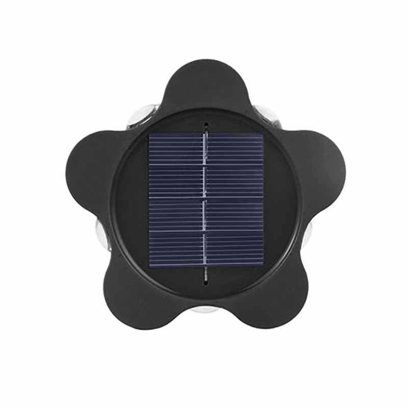 Star-shaped LED Solar Wall Light