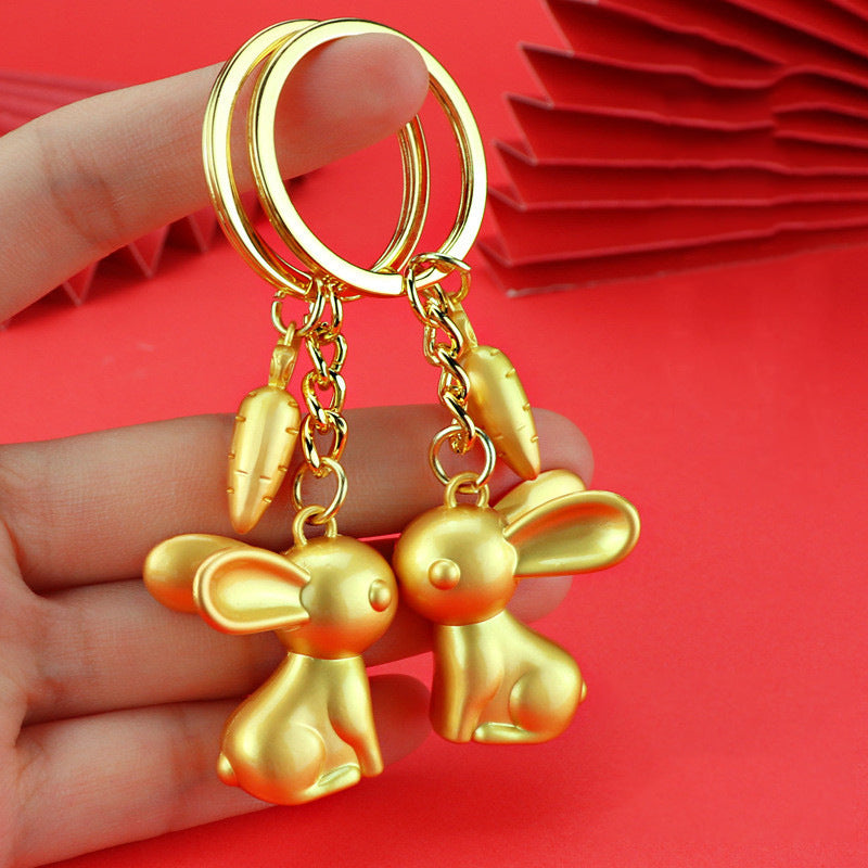 Carrot Rabbit Keychain