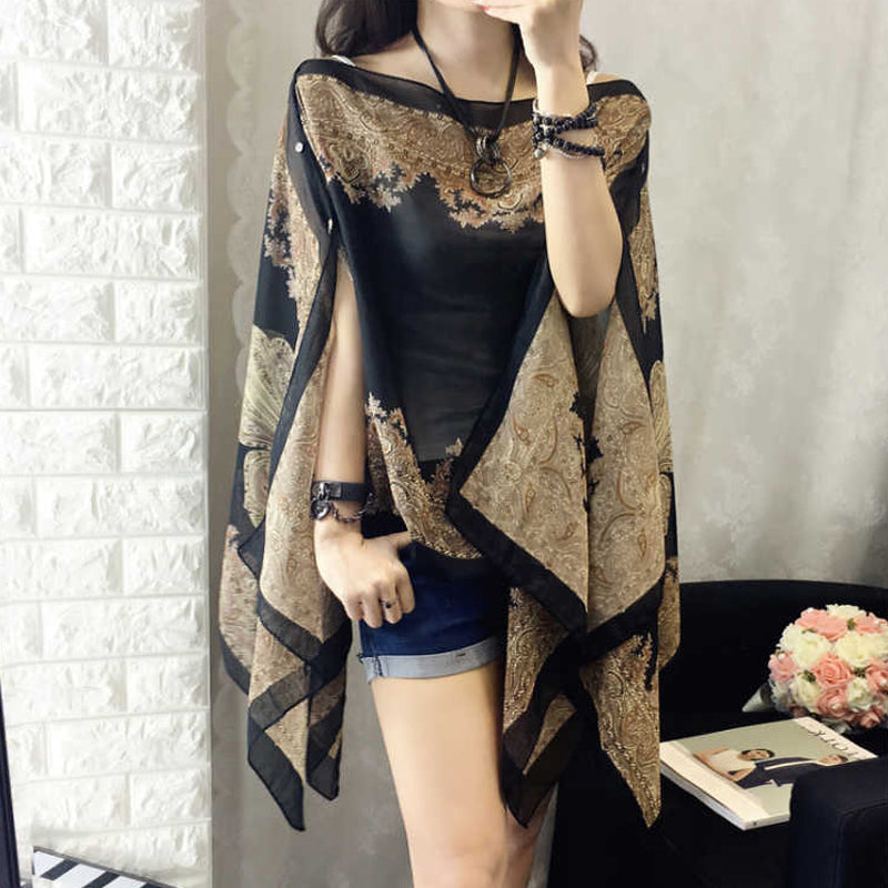 Summer Sun Protection Scarf for Women