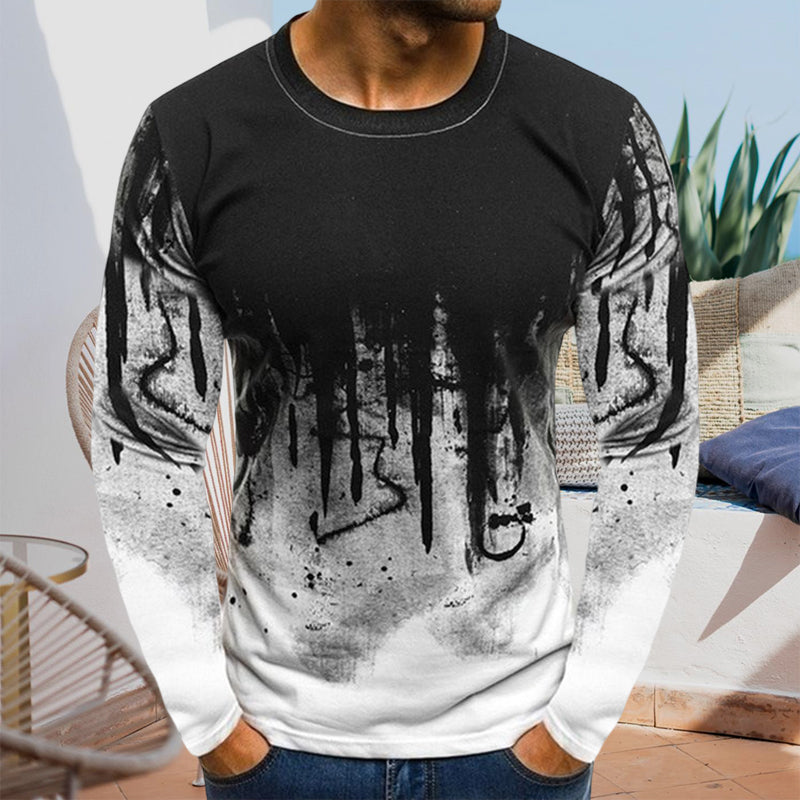 Sports Camouflage Long Sleeve T-Shirt