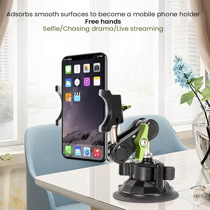 Car Suction Cup HolderUniversal Ball Head Arm for Phone