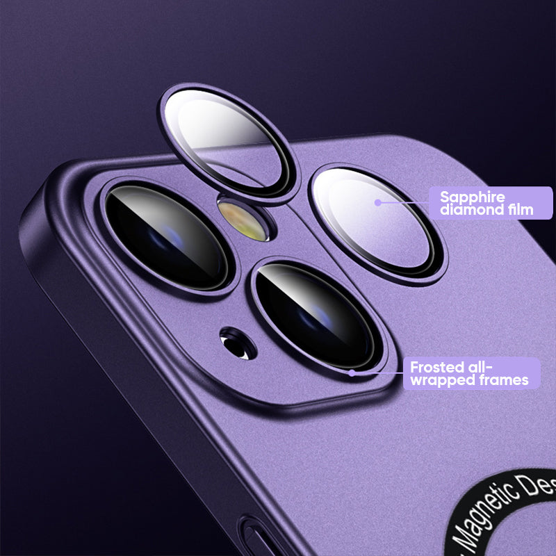 Light Frosted iPhone Case With Lens Film