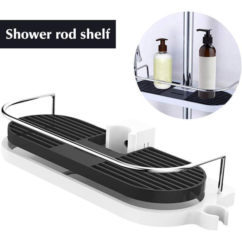 Multifunctional Shower Lift Bar Storage Rack