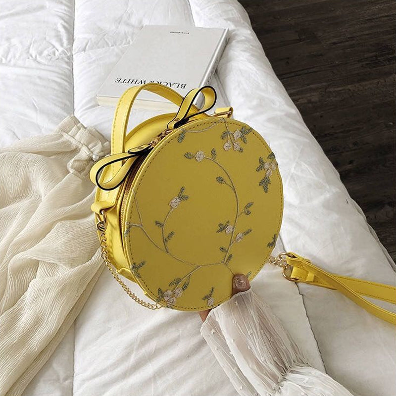 Sweet Lace Round Handbags