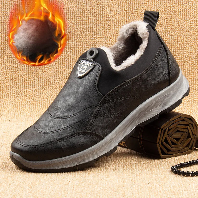 Winter Waterproof Leather Boots