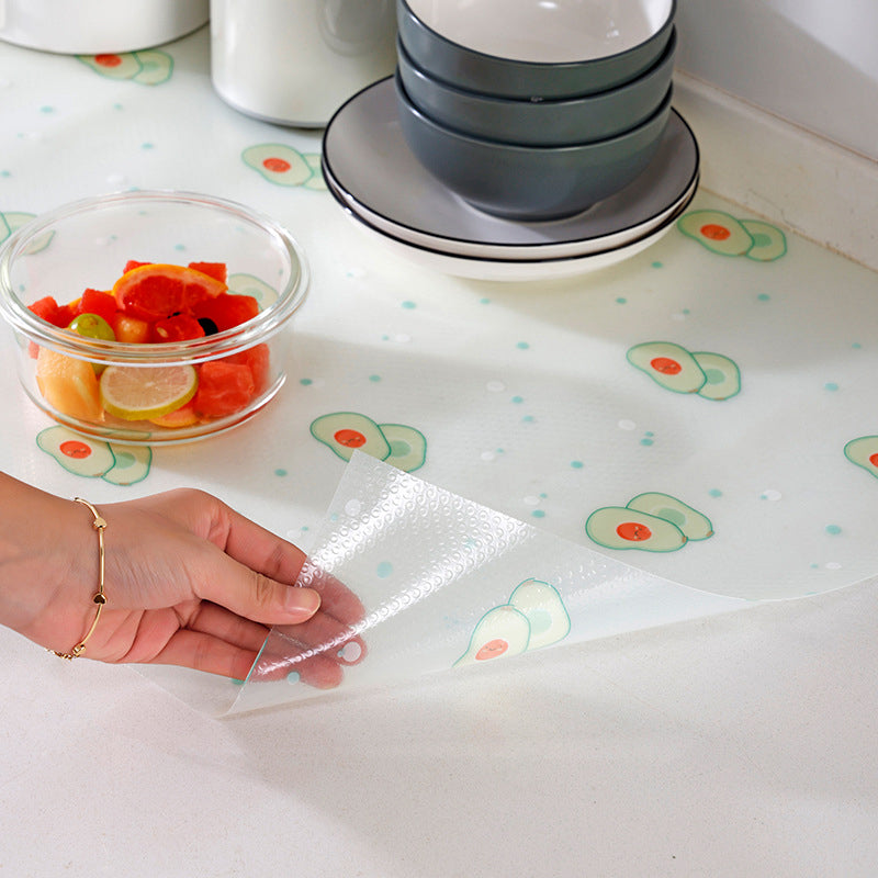 Fruit Pattern Random Oil Proof Cabinet Mat