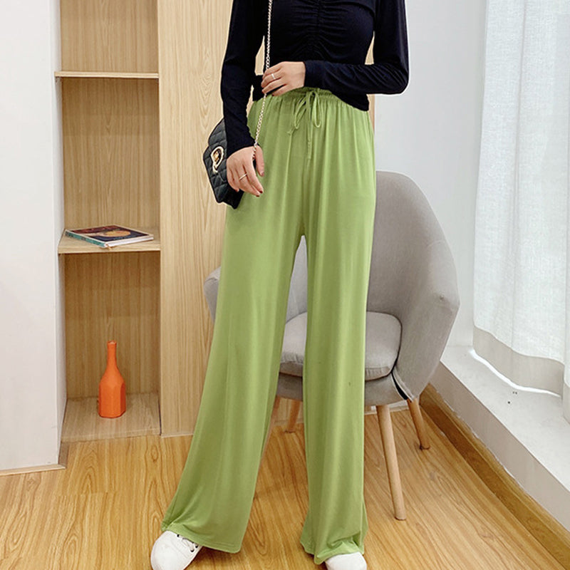 Slim Casual Flared Trousers
