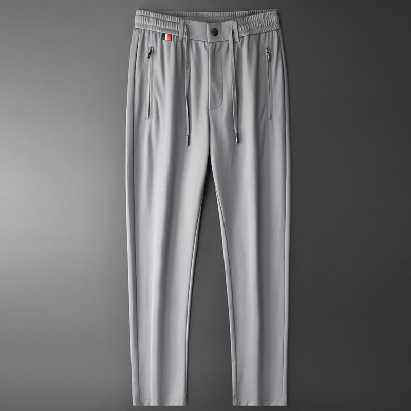 MEN'S STRAIGHT ANTI-WRINKLE CASUAL PANTS