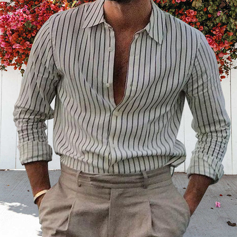 Men's Pinstripe Shirt