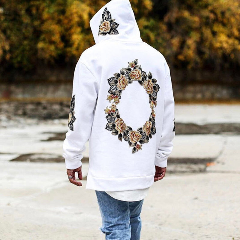 Floral Print Sweatshirt