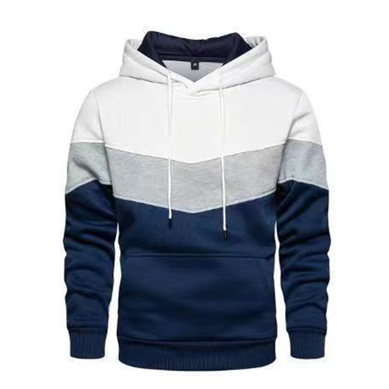 Hooded Colorblock Sweatshirt