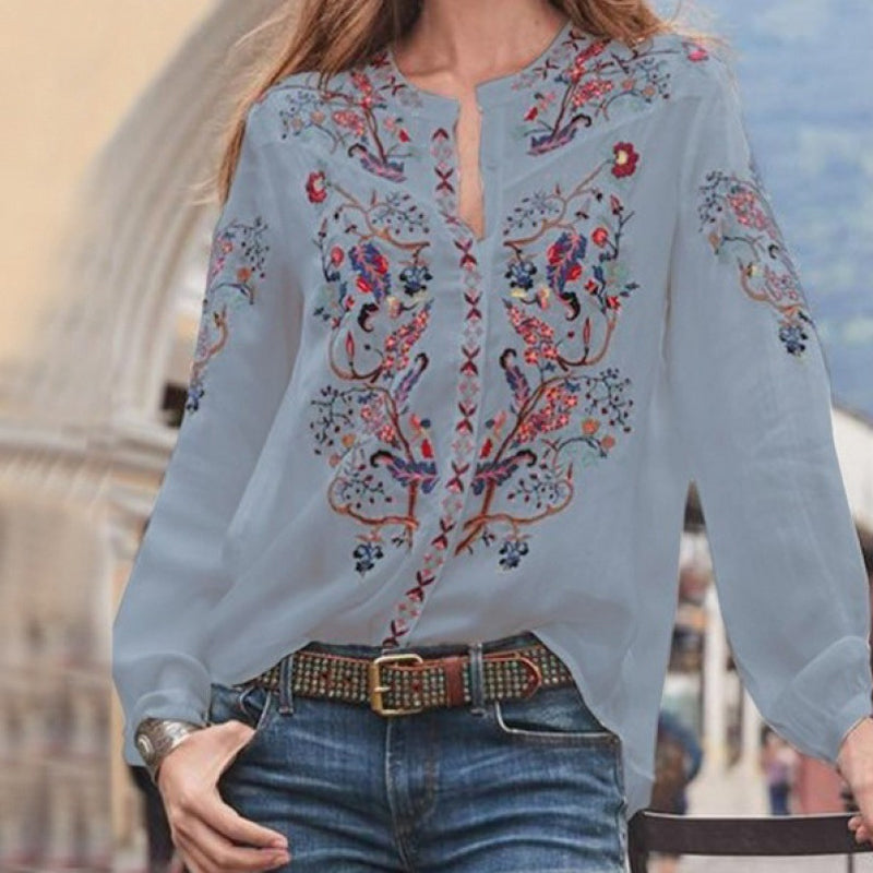 Print Long Sleeve Shirt