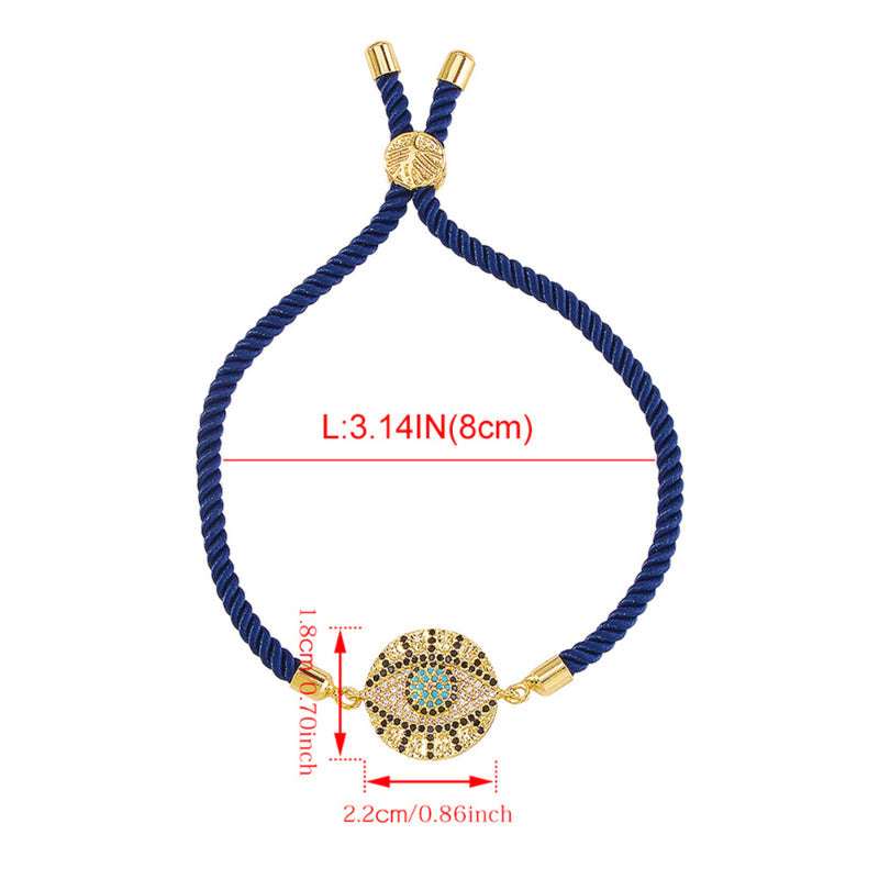 Microset Devil's Eye Bracelet