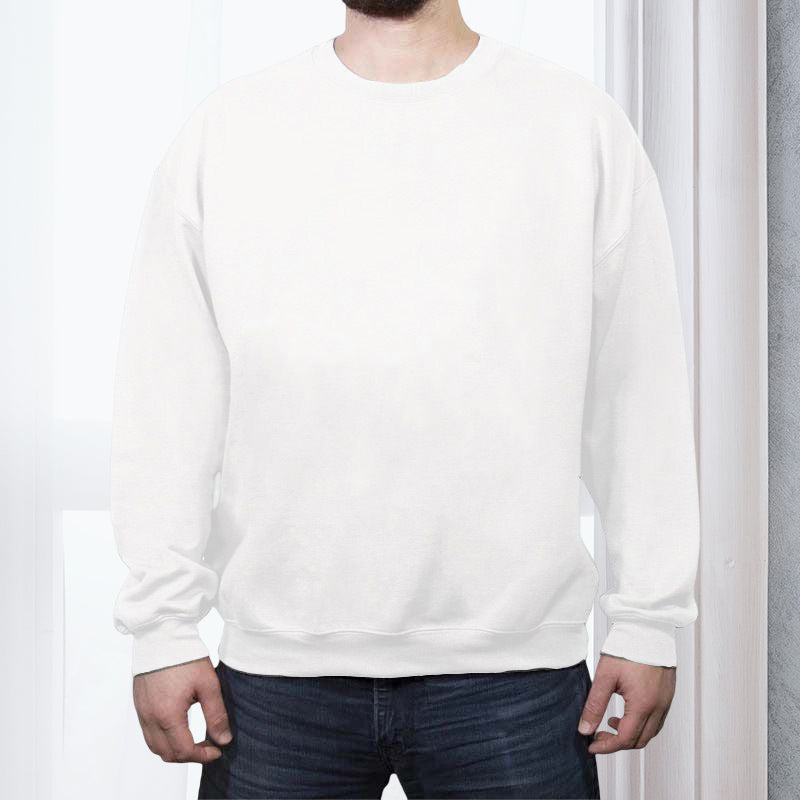 Casual Loose Solid Color Fleece Pullover