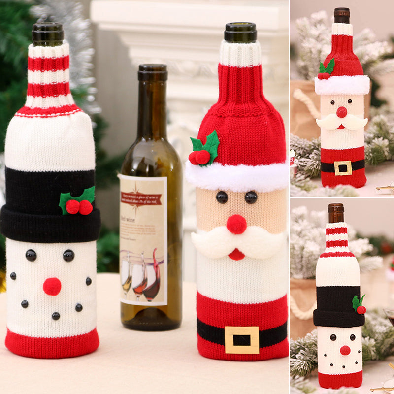 Christmas Decorative Wine Bottle Protector