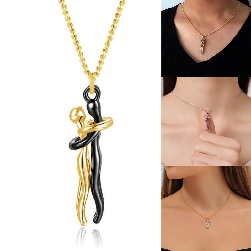 The Tale of Two Lovers Necklace and Earrings