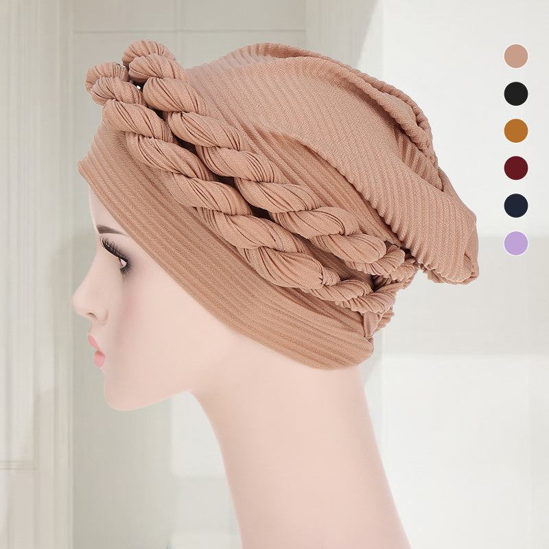 Twisted Braid Hair Cover