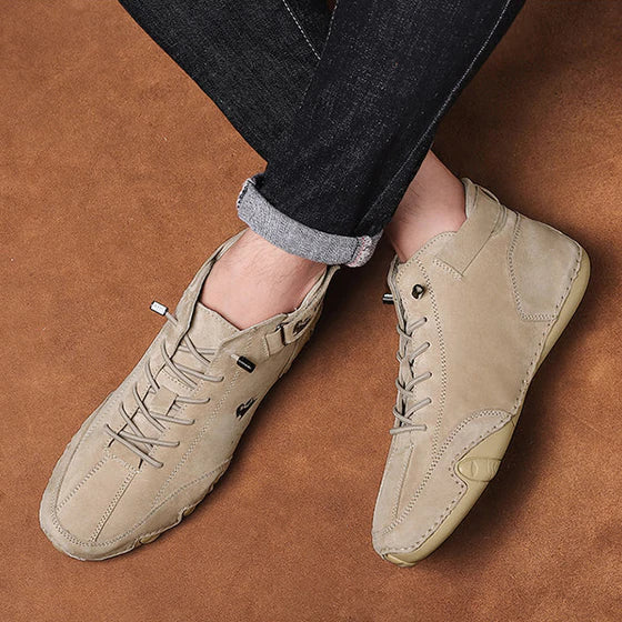 Fashionable Monochromatic Martin Boots