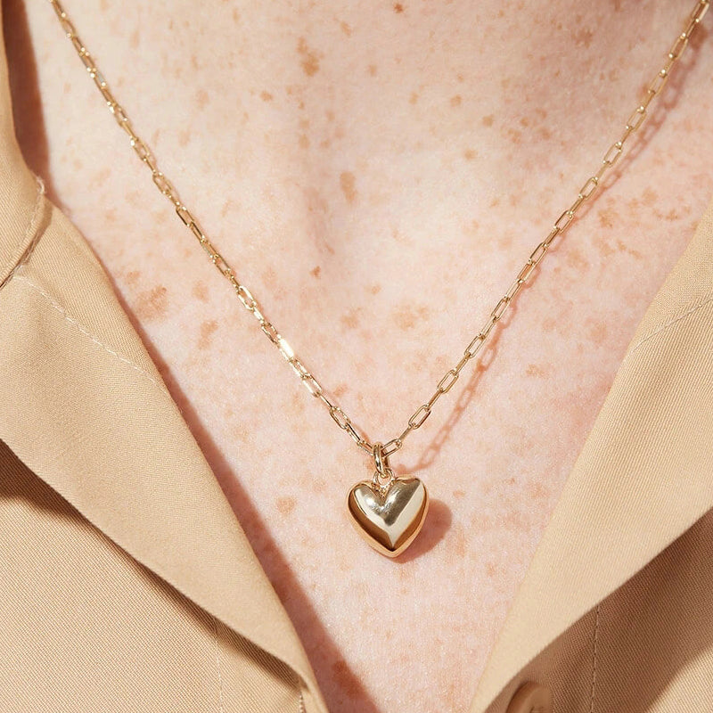 Gold Heart Necklace