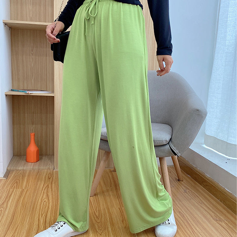 Slim Casual Flared Trousers
