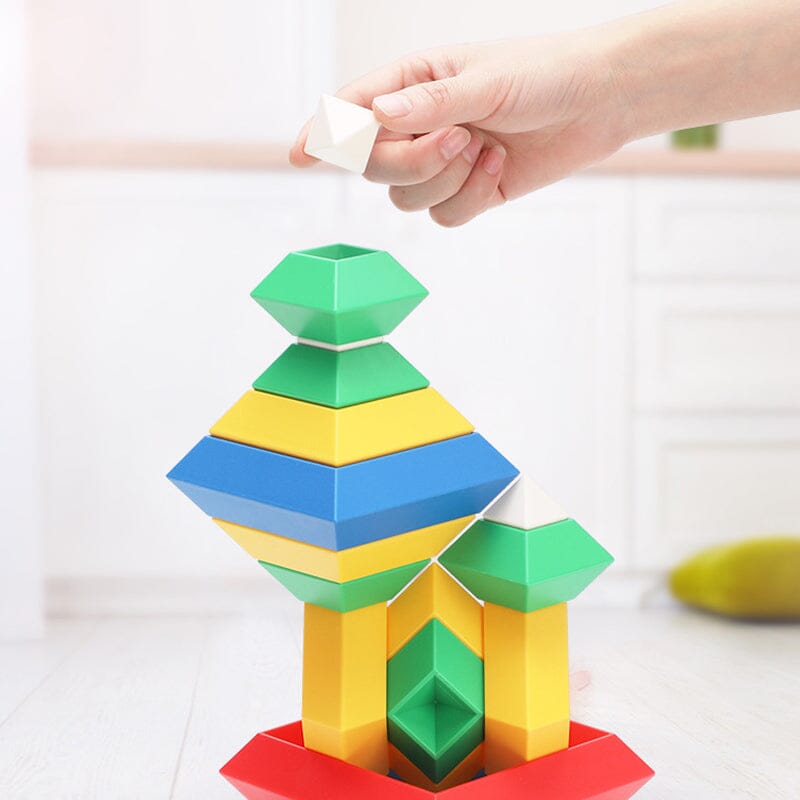 Pyramids Stacking Blocks