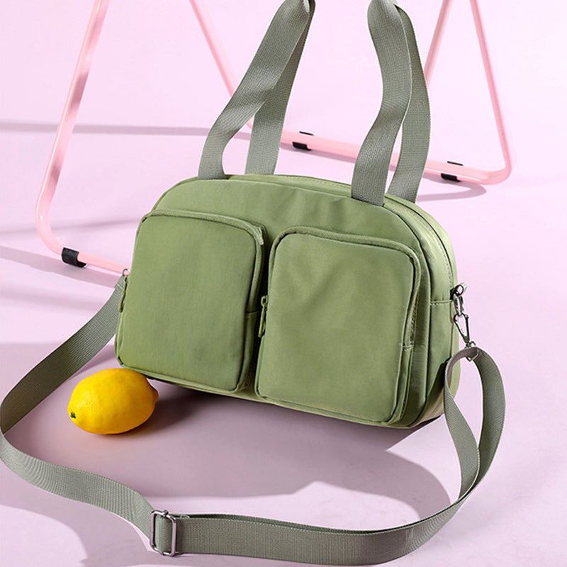 Ladies Solid Color Tote Bag
