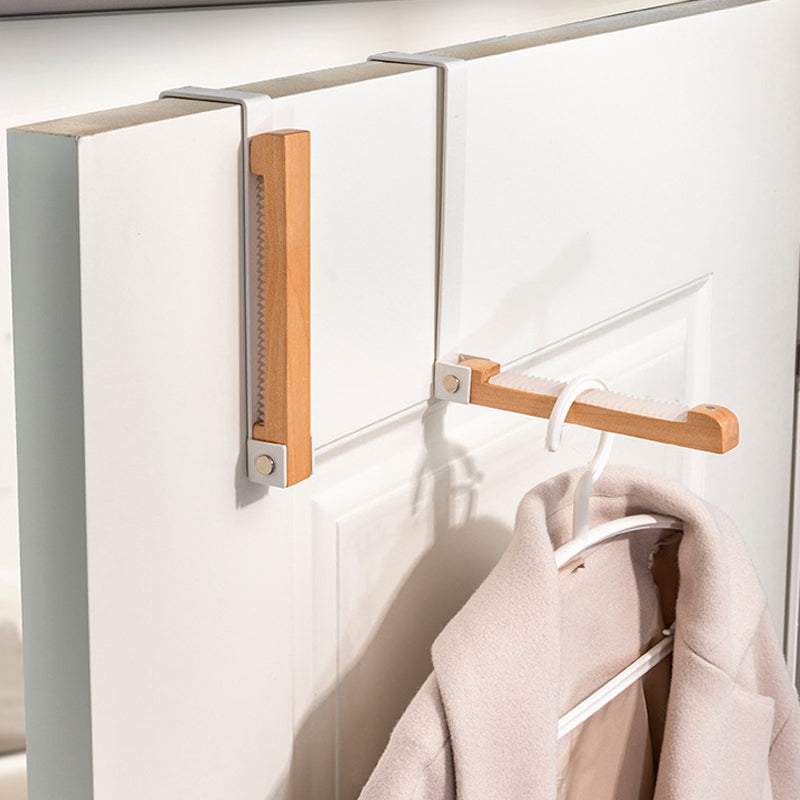 Foldable Wood Over The Door Hooks