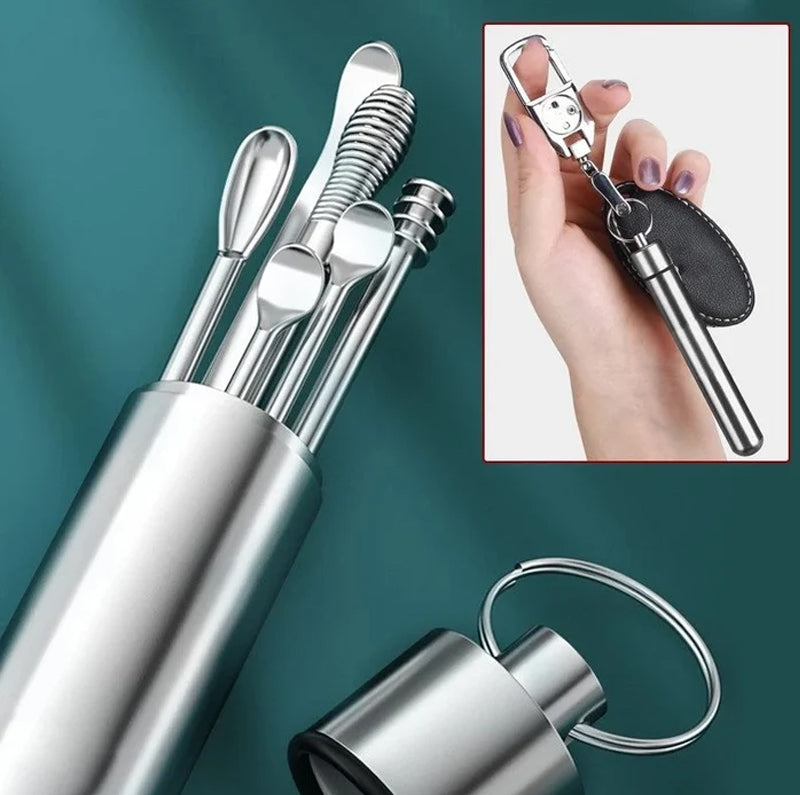 Stainless Steel Ear Picking Tool Set