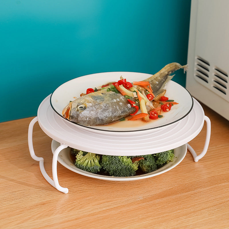 Multifunctional Microwave Heating Tiered Tray Rack