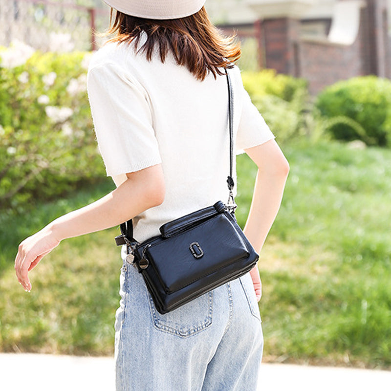Large Capacity Square Shoulder Bag