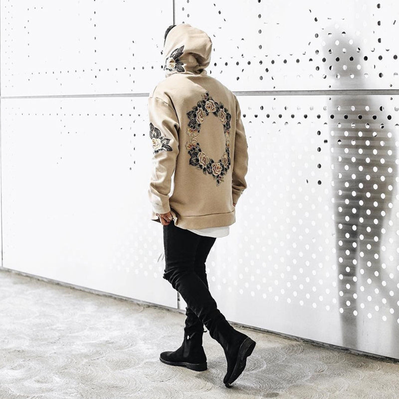 Floral Print Sweatshirt