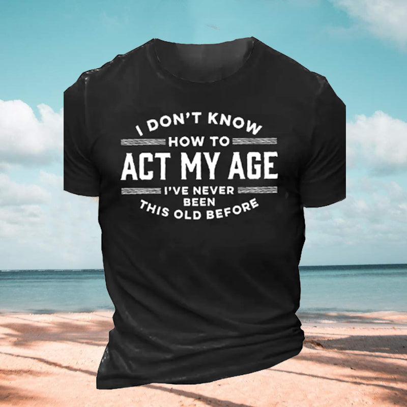 3D Printed Men's Short Sleeve T-Shirt