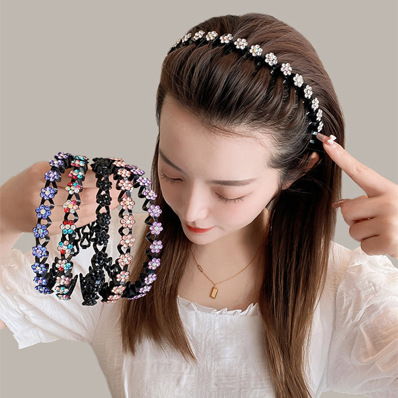 Crystal Flower Headband