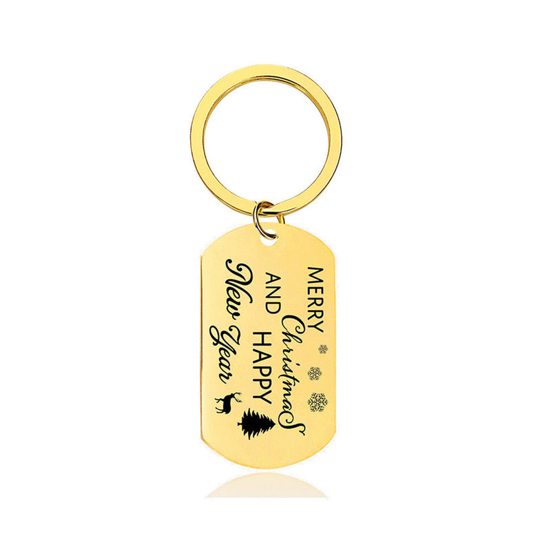Christmas Army Keychain