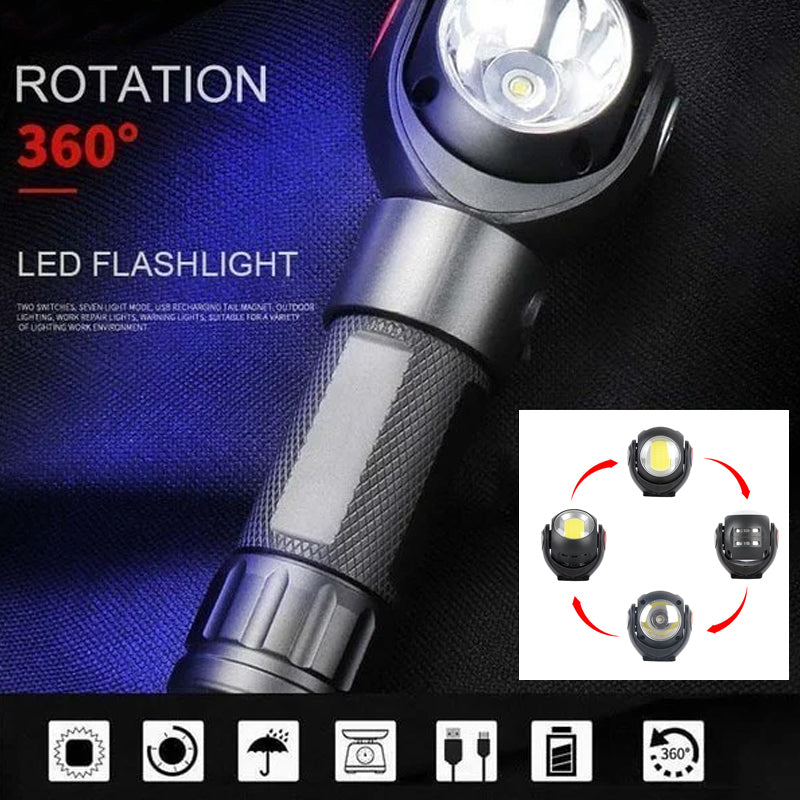 USB Rotating LED Work Light